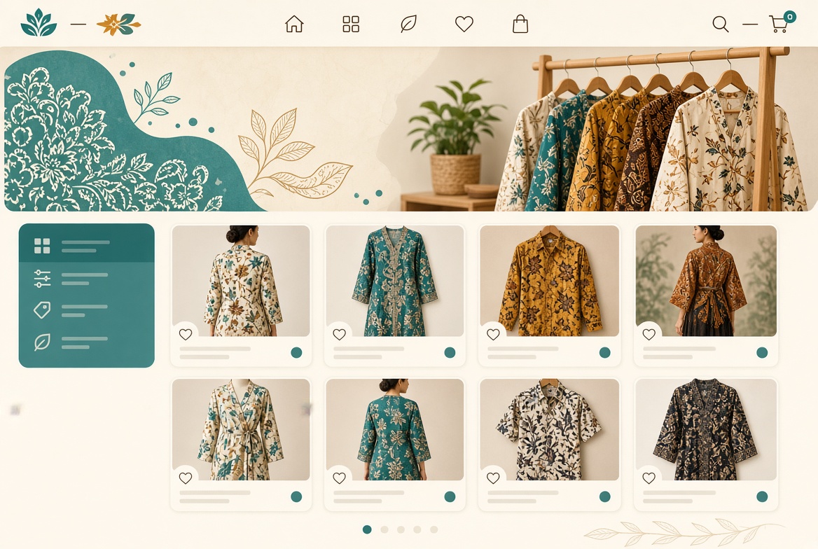Mockup aplikasi web